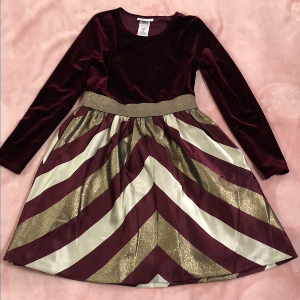 Bonnie Jean Marin long sleeve dress girls kids.